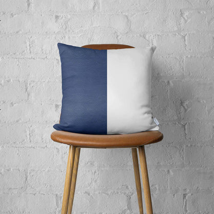 Bohemian Vegan Faux Leather Detailed Throw Pillow Covers
