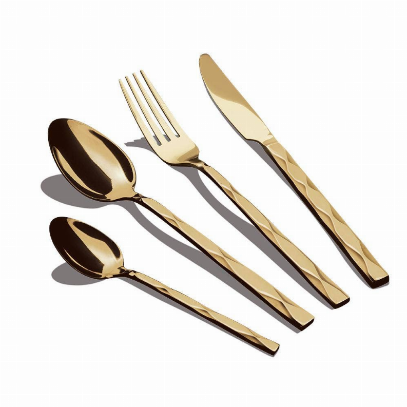 24-Piece Stainless Steel Mirror Finish Cutlery Set