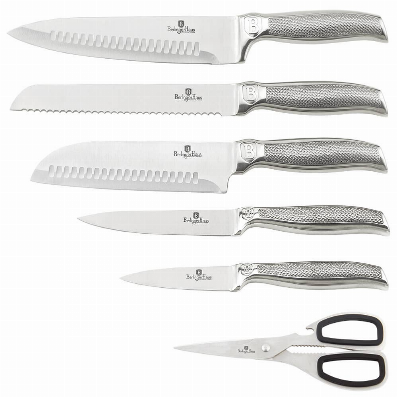 8-Piece Stainless Steel Knife Set w/ Stand