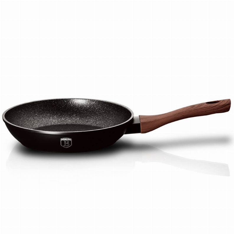 High End Stylish Frypan 10 1/4" w/ Protector-Ebony Rosewood