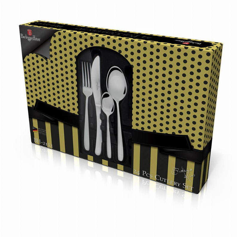 24-Piece Miror Finish Cutlery Set