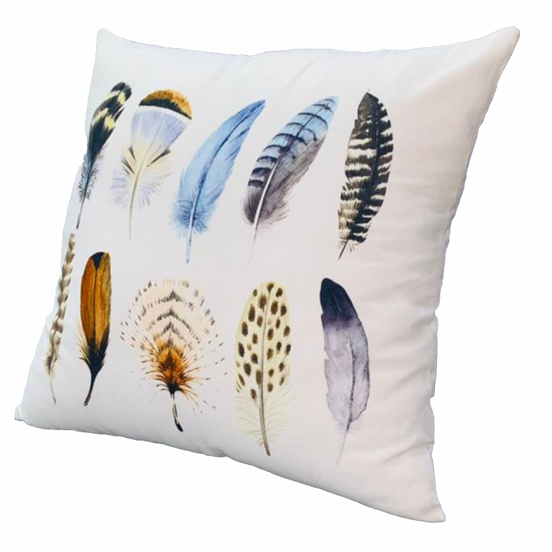 20 x 20 Modern Square Cotton Accent Throw Pillow, Classic Block Stripes, Black, White