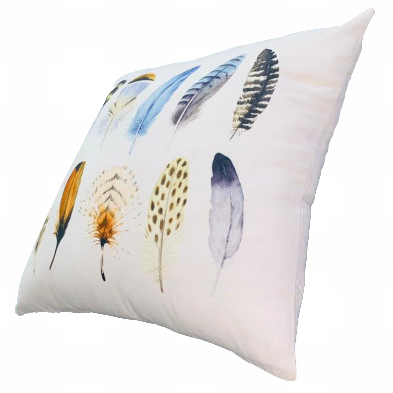20 x 20 Modern Square Cotton Accent Throw Pillow, Classic Block Stripes, Black, White