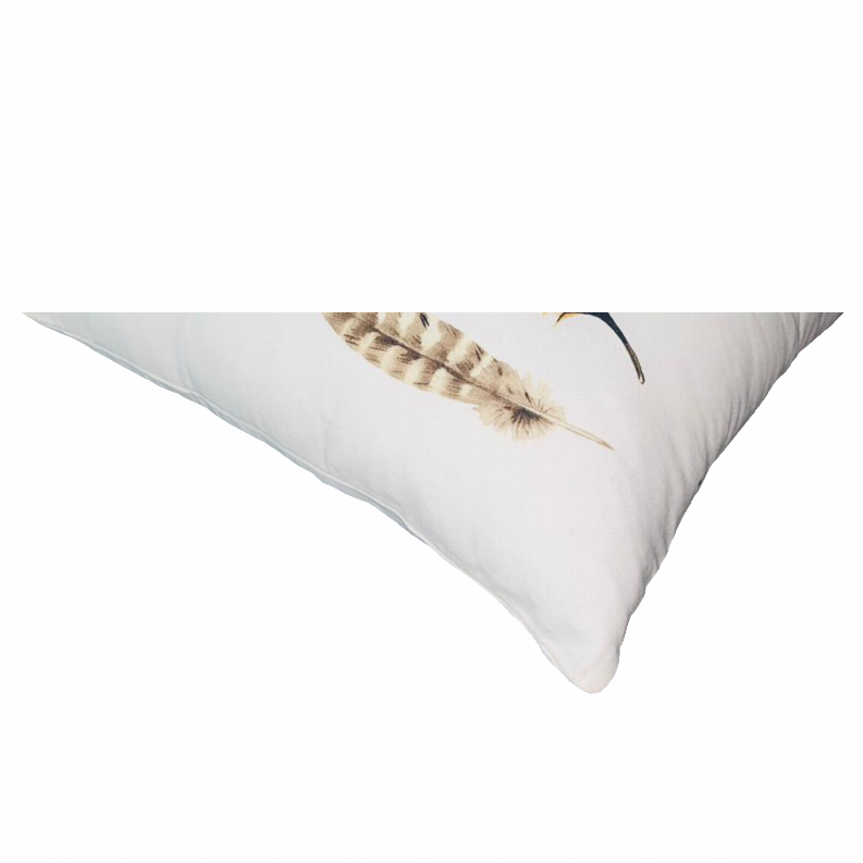 20 x 20 Modern Square Cotton Accent Throw Pillow, Classic Block Stripes, Black, White